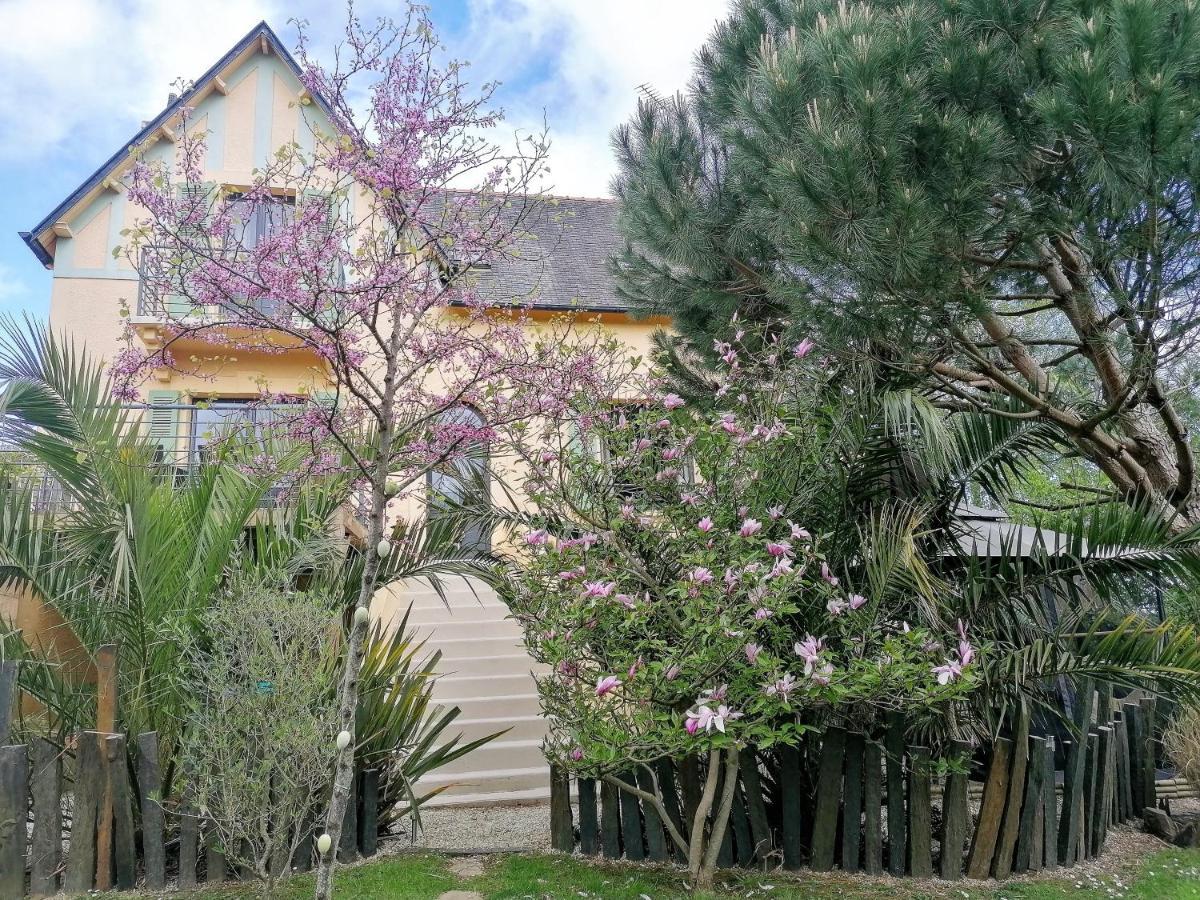 Guest House Dans Jardin Exotique Proche D'Une Voie Verte Morlaix Kültér fotó